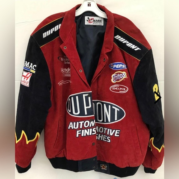 VINTAGE LEATHER RACING JACKET ❤️‍🔥 - Picture 2 of 2